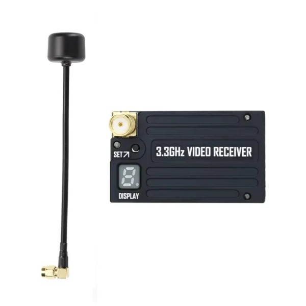 High Quality RUSHFPV OverShoot 3.3G 4W VTX Supports IRC Tramp Protocol 7-30V Video 3.3GHz Glasses VRX Module Long Range Drone